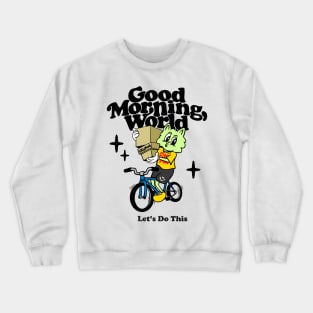 Ride in Style with Our Cycling Collection Crewneck Sweatshirt